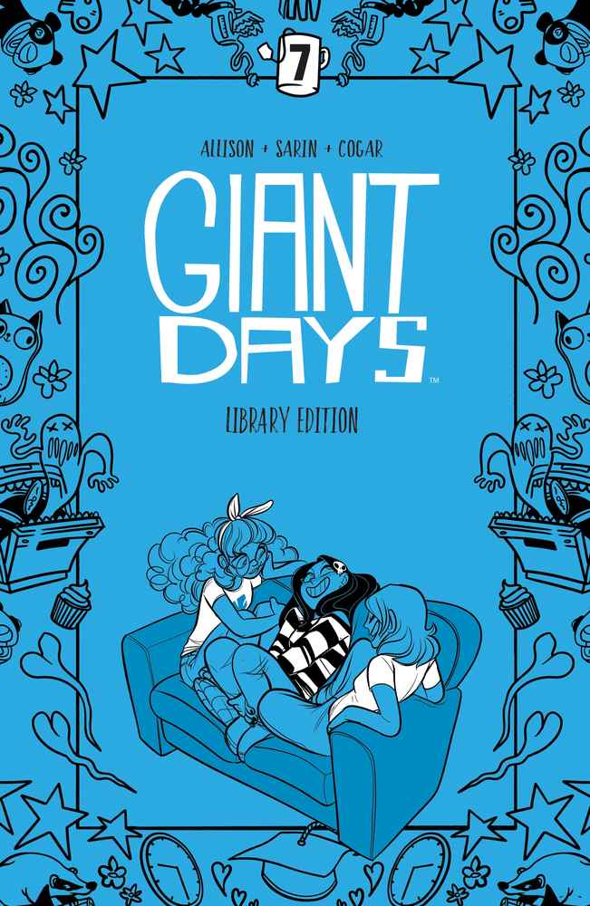 Giant Days Library Edition Vol. 7 book cover