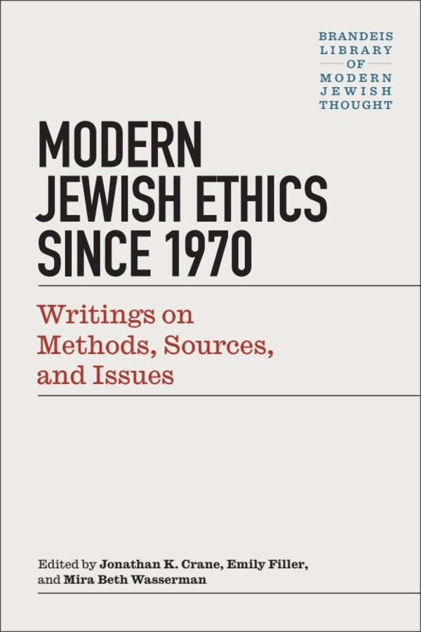 Brandeis Library of Modern Jewish Thought cover