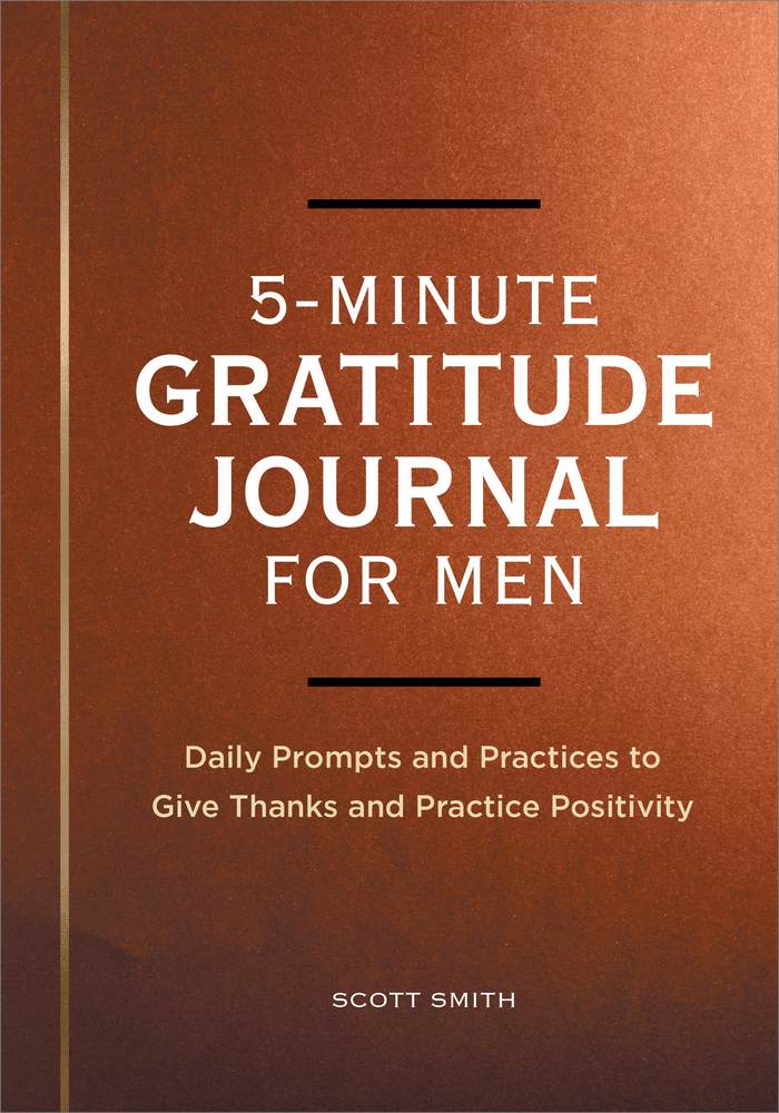 5-Minute Gratitude Journal for Men book cover