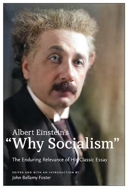 Albert Einstein's Why Socialism?" cover