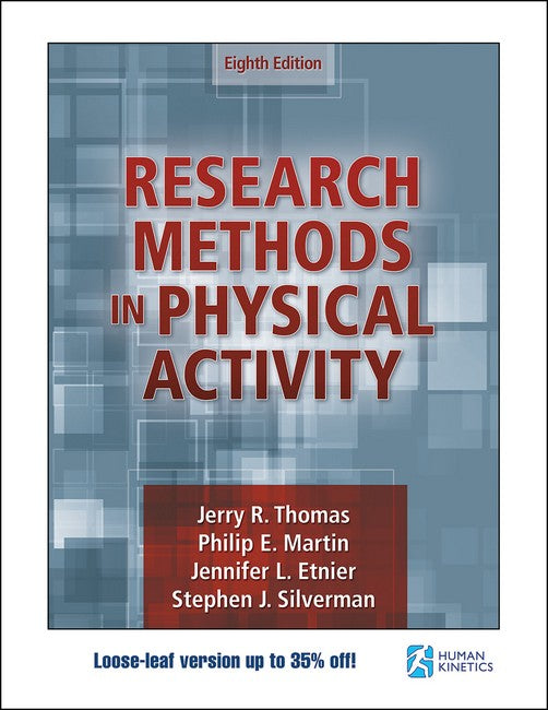 Research Methods in Physical Activity cover