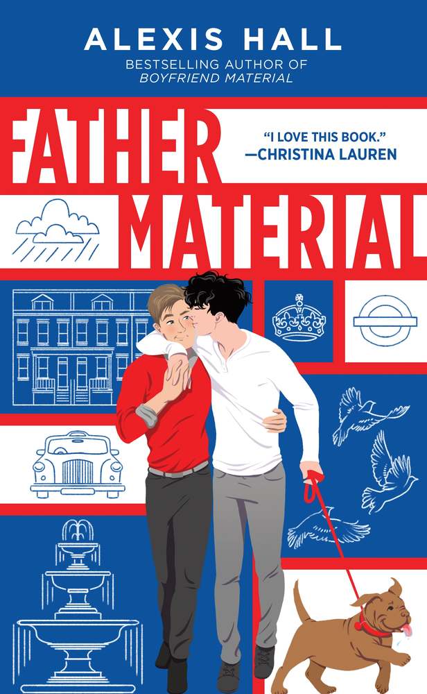 Father Material book cover