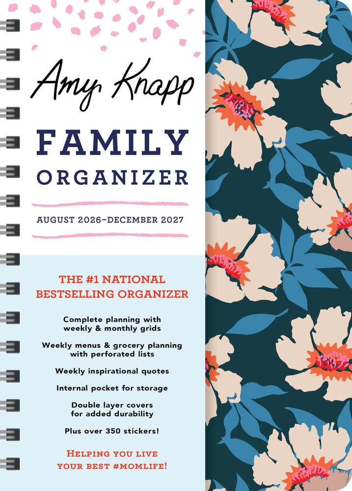 2027 Amy Knapp's Family Organizer book cover