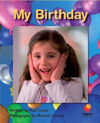 My Birthday book cover