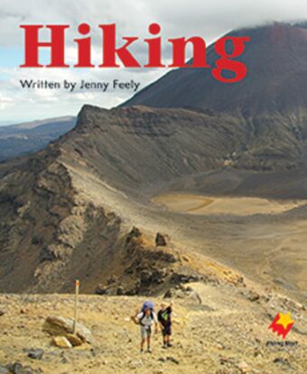 Hiking book cover