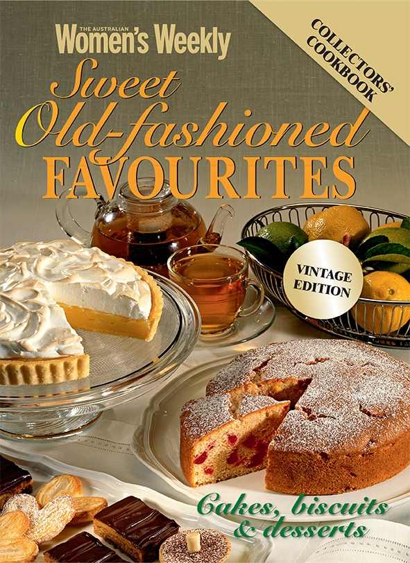 Sweet Old-fashioned Favourites Vintage Edition book cover