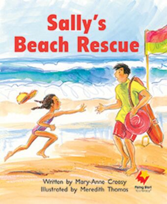 Sally's Beach Rescue book cover