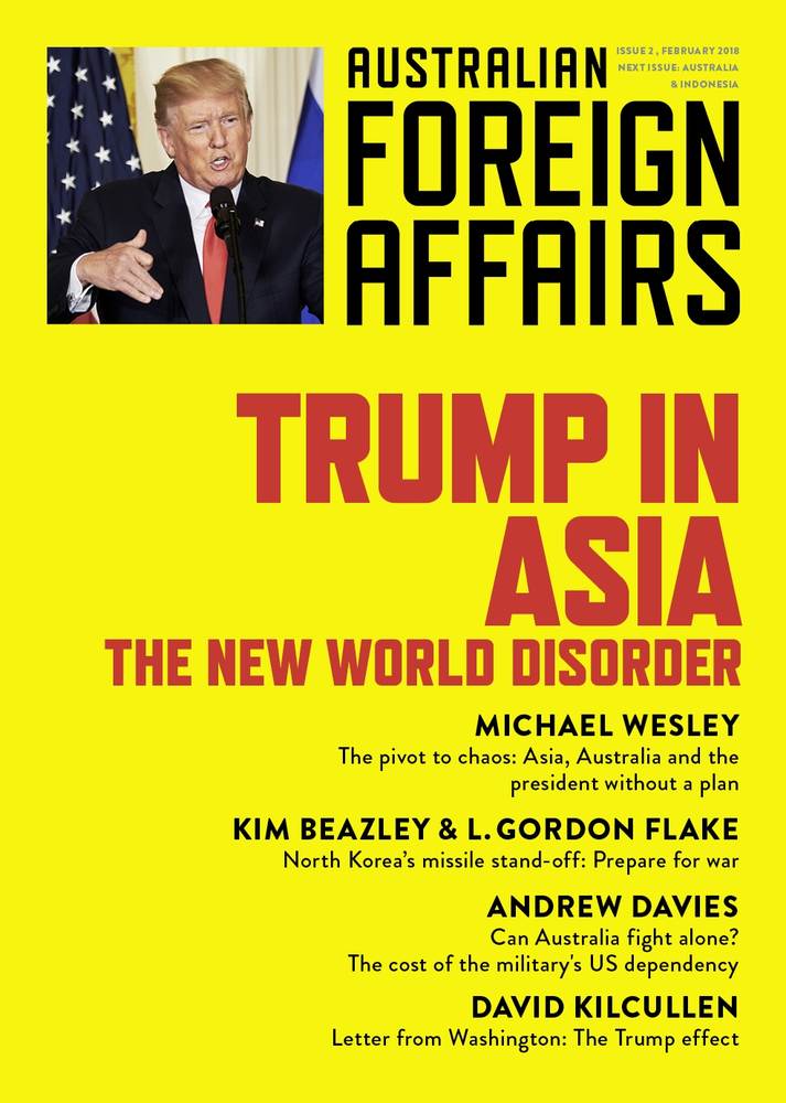 Trump in Asia book cover