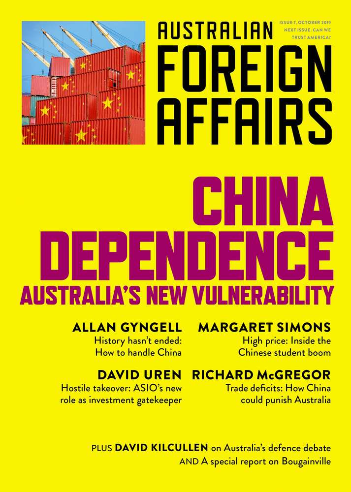 China Dependence: Australia's New Vulnerability book cover