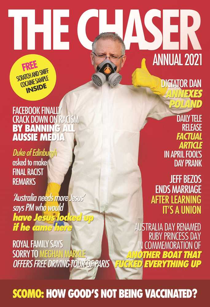 The Chaser Annual 2021 book cover