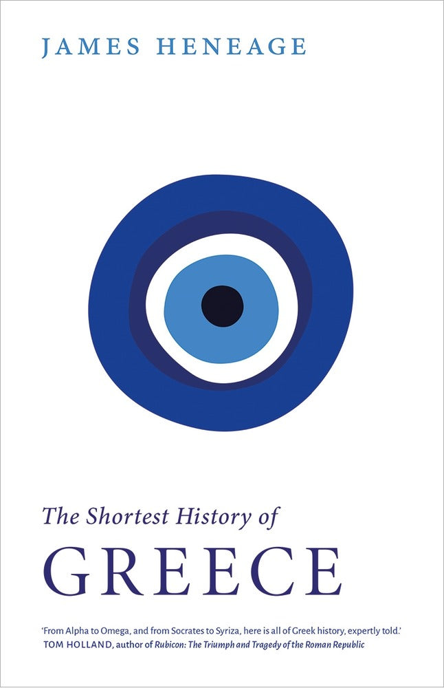 The Shortest History of Greece book cover