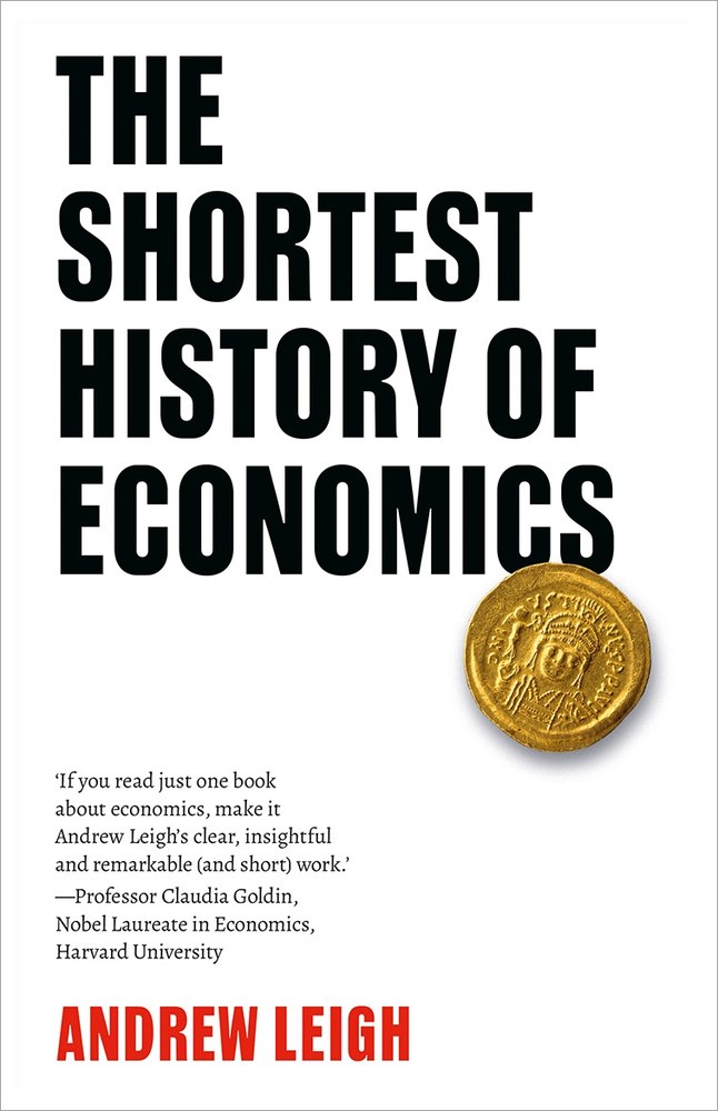 The Shortest History of Economics book cover