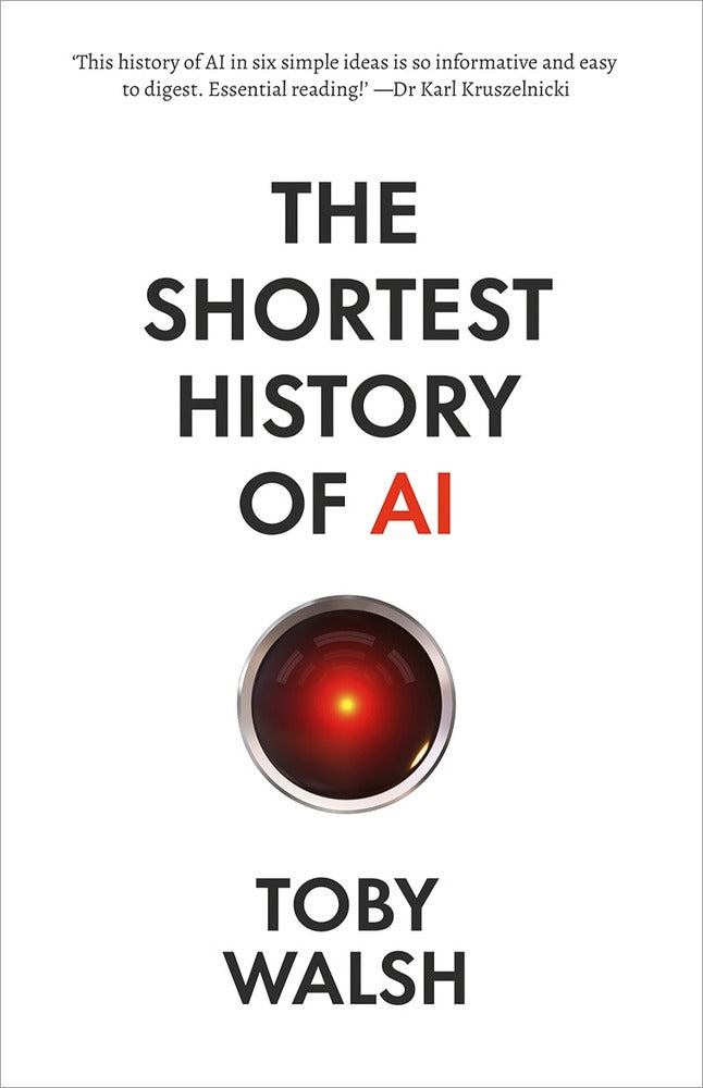 The Shortest History of AI book cover