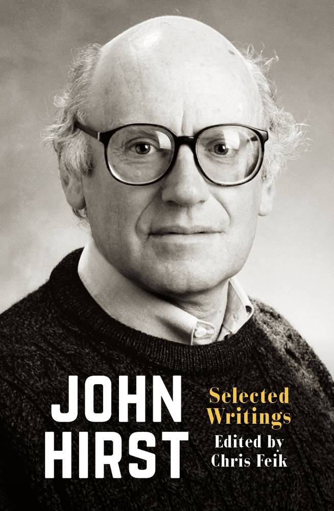 John Hirst book cover