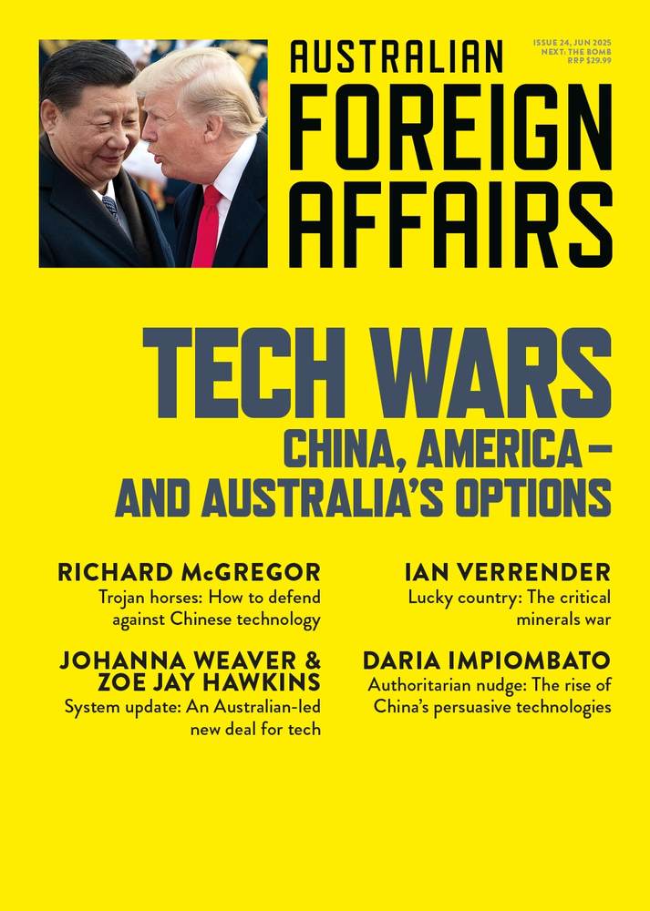Tech Wars: China, America-and Australia's Options book cover