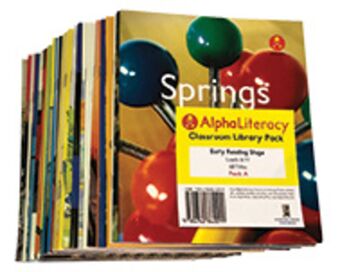 Alpha Literacy Classroom Libraries Early Library Pack A book cover