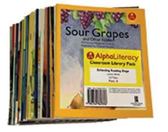 Alpha Literacy Classroom Libraries Extending Library Pack A book cover