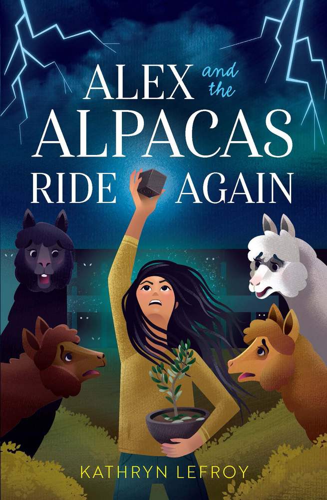 Alex and the Alpacas Ride Again book cover