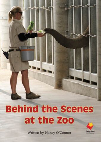 Behind the Scenes at the Zoo book cover