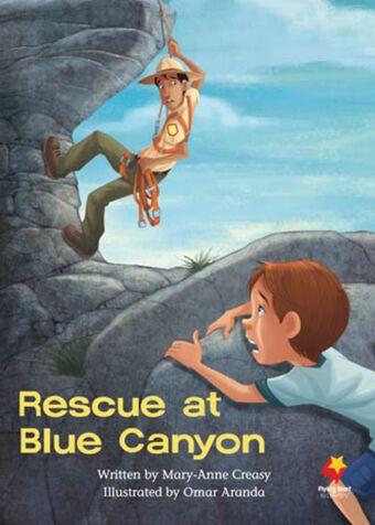 Rescue at Blue Canyon book cover