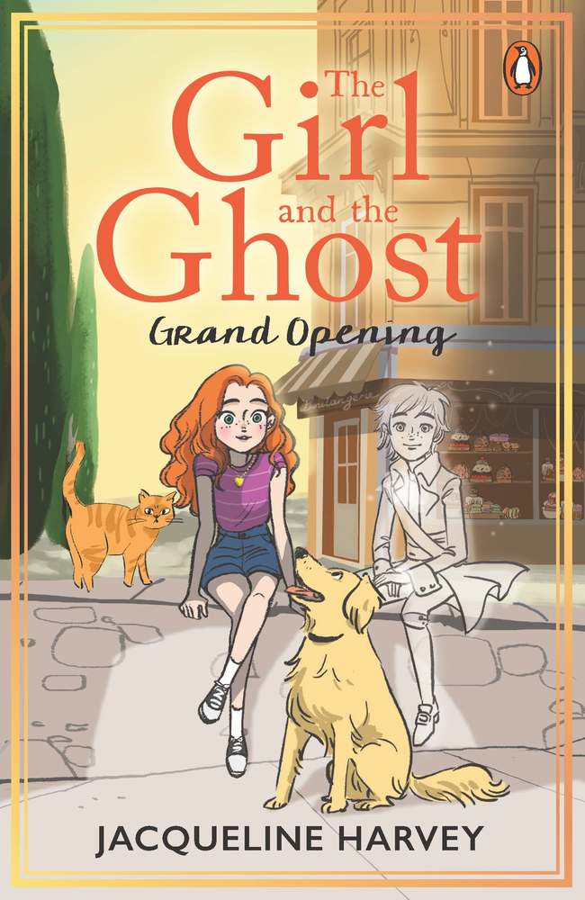 The Girl and the Ghost: Grand Opening (Book 3) book cover