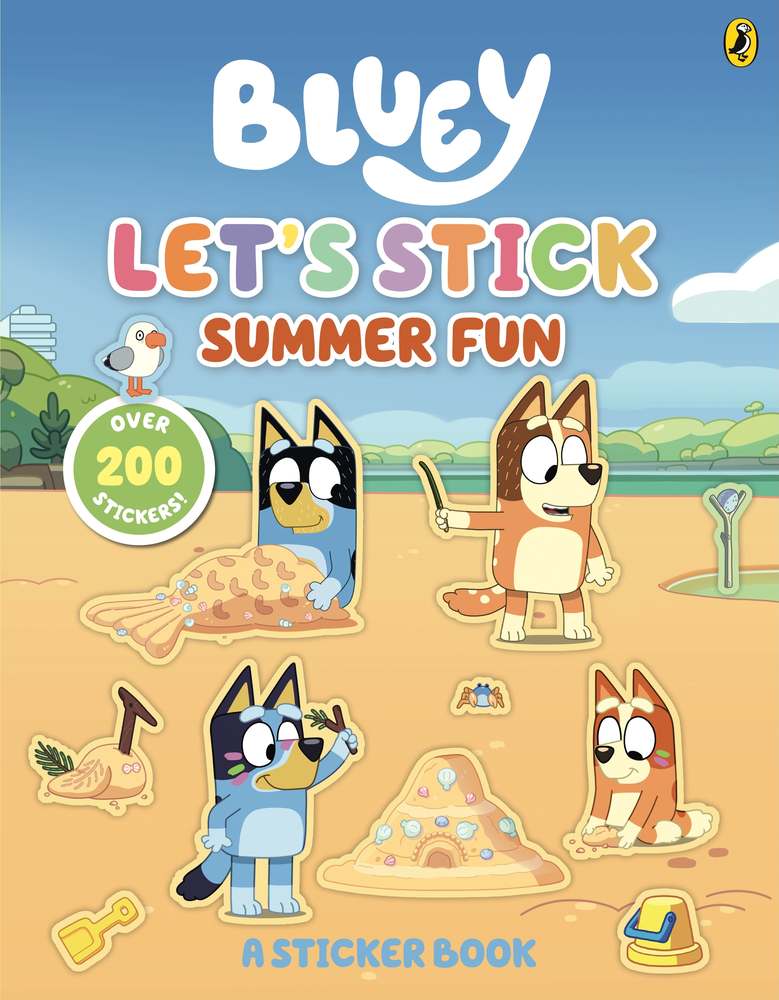 Bluey: Let's Stick Summer Fun book cover