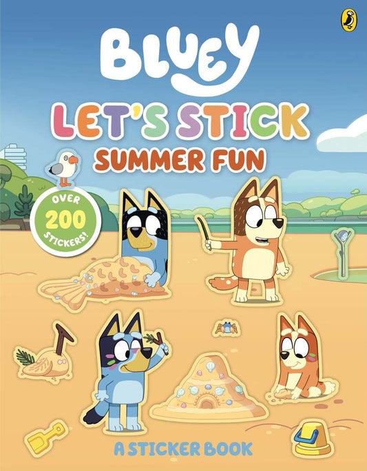 Bluey: Let's Stick Summer Fun book cover