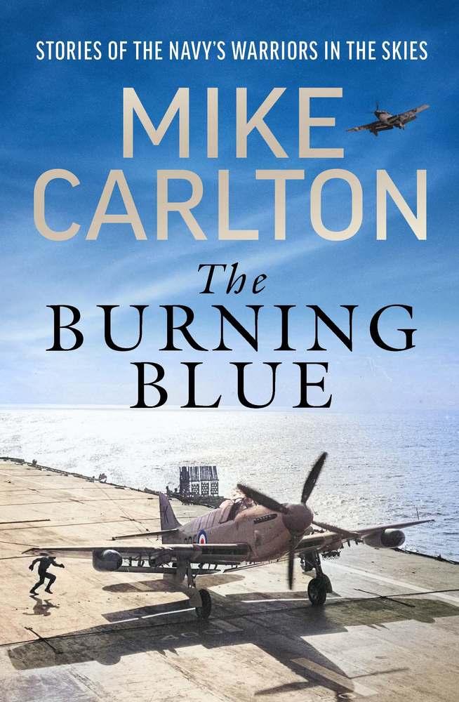 The Burning Blue book cover