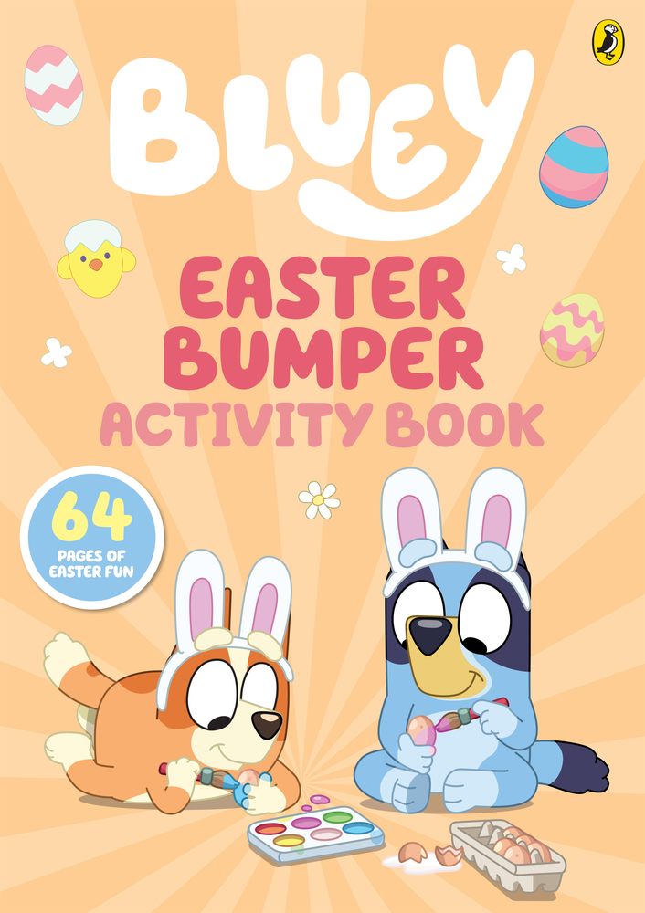 Bluey: Easter Bumper Activity Book book cover