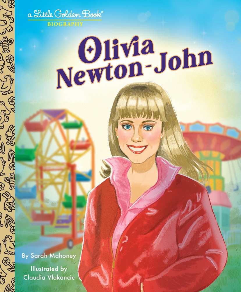 Olivia Newton-John: A Little Golden Book Biography book cover