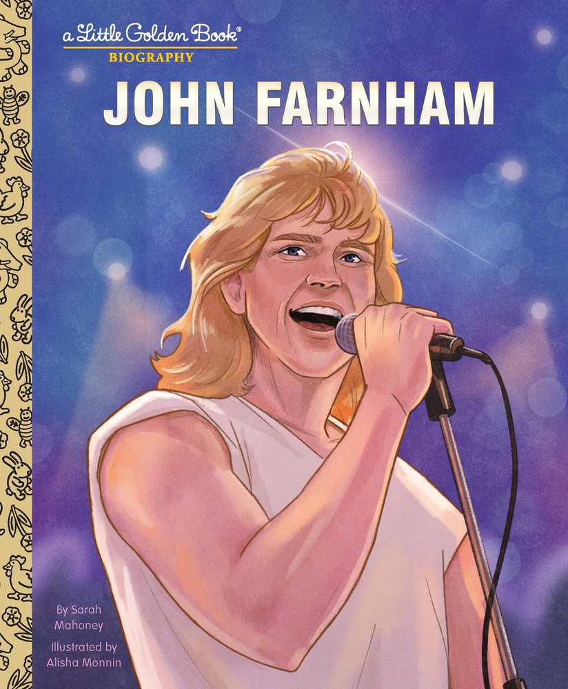 John Farnham: A Little Golden Book Biography book cover