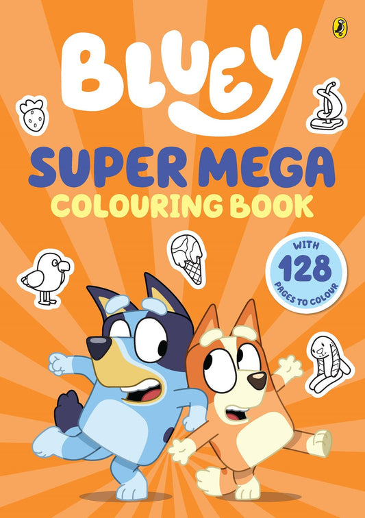 Bluey: Super Mega Colouring Book