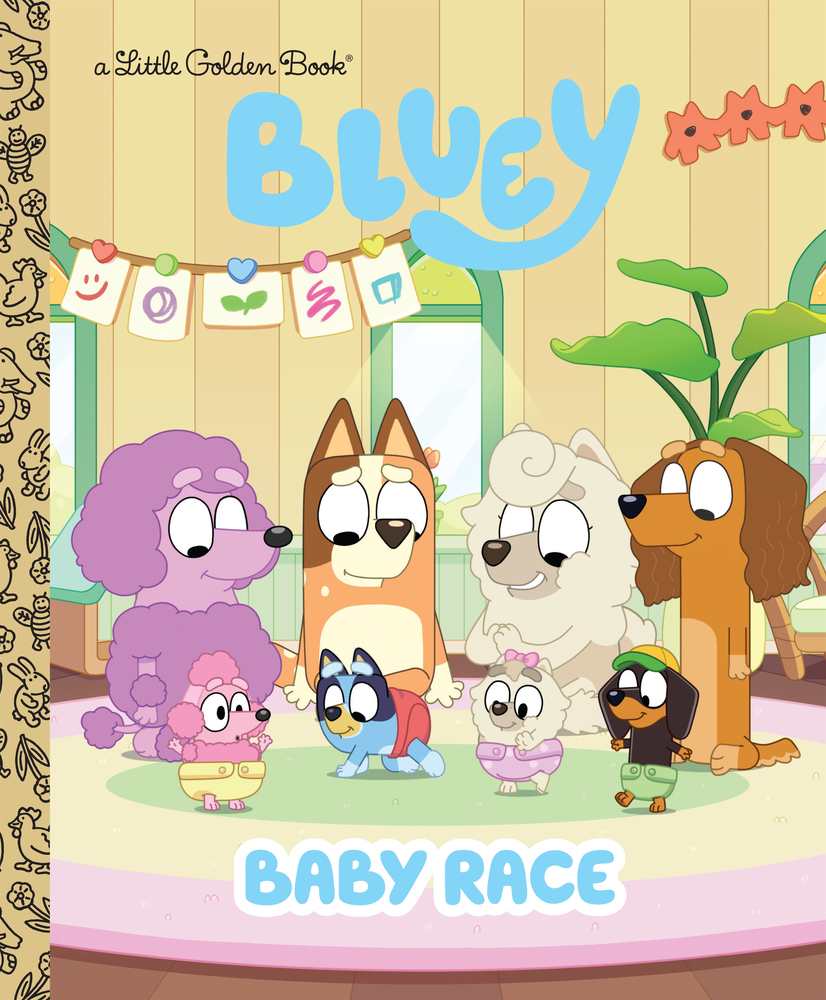 Bluey: Baby Race book cover