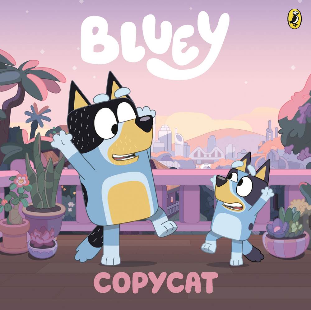 Bluey: Copycat book cover