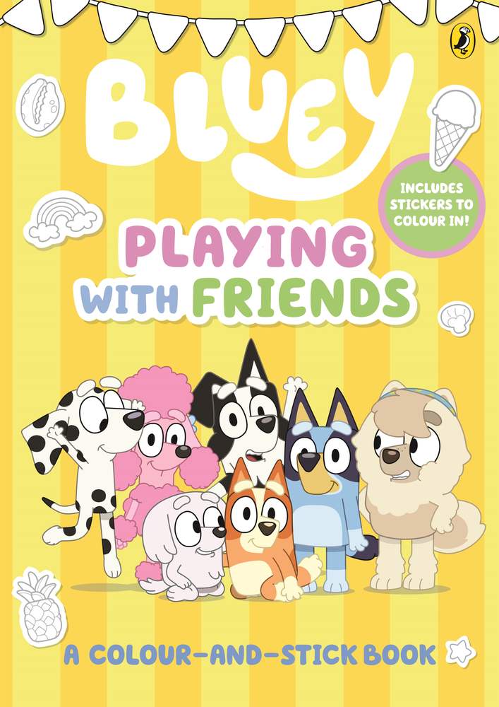 Bluey: Playing With Friends book cover