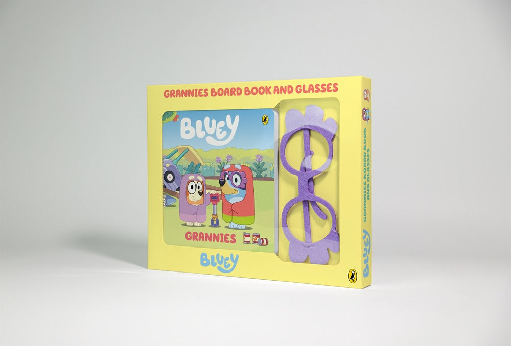 Bluey: Grannies Board Book and Grannies Glasses Box Set book cover