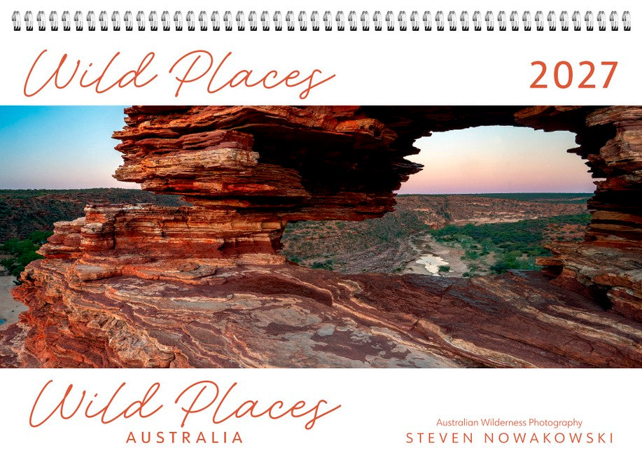 2027 Wild Places of Australia Desk Easel cover