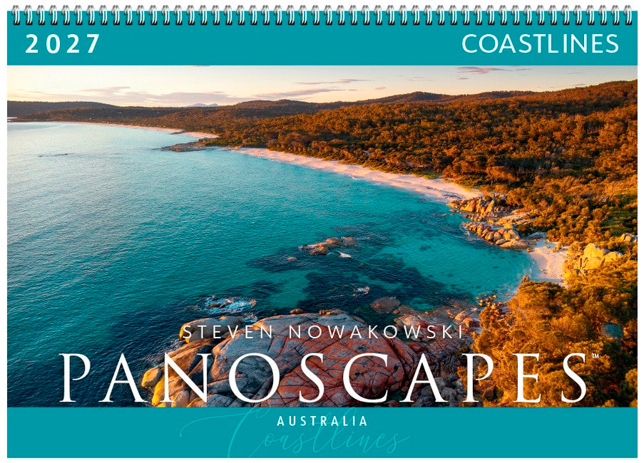 2027 Coastlines - Panoscapes Wall Calendar cover