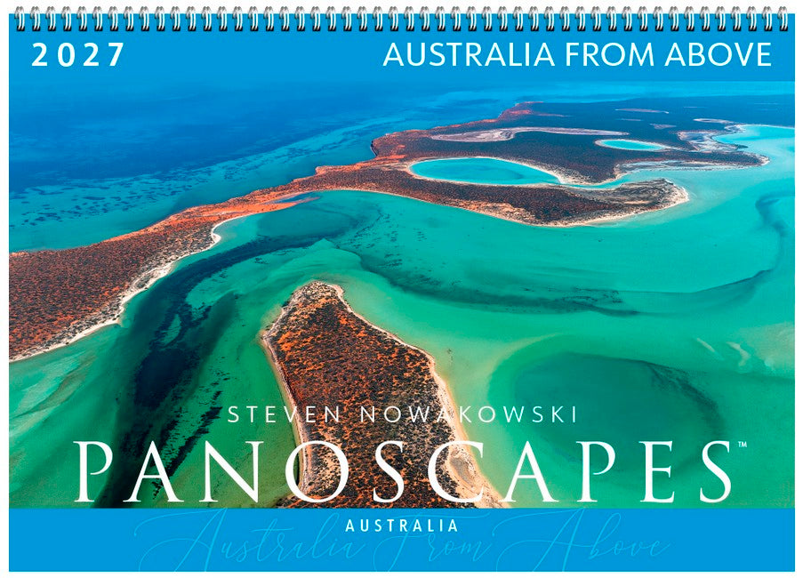 2027 Australia from Above - Panoscapes Wall Calendar cover