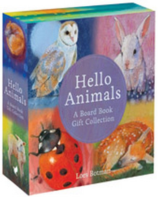 Hello Animals: A Board Book Gift Collection cover