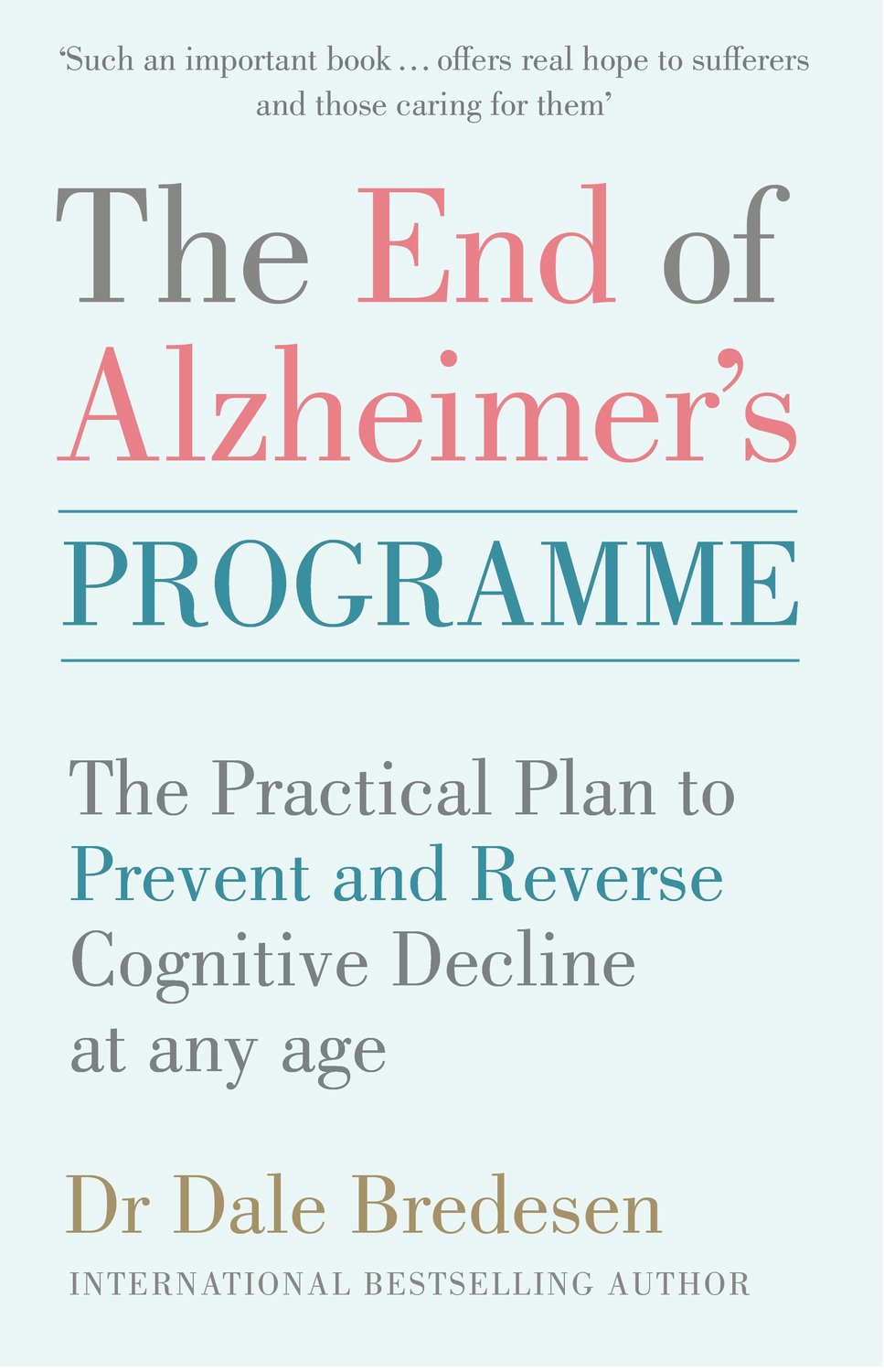 The End of Alzheimer's Programme