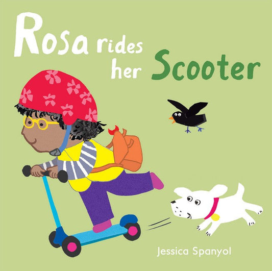 Rosa Rides her Scooter: Board Book