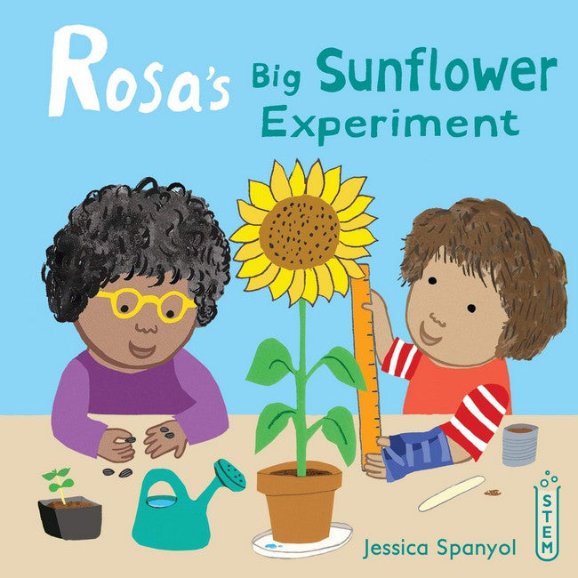 Rosa's Big Sunflower Experiment cover