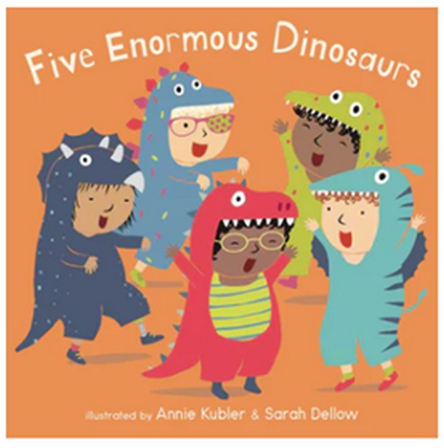 Five Enormous Dinosaurs cover