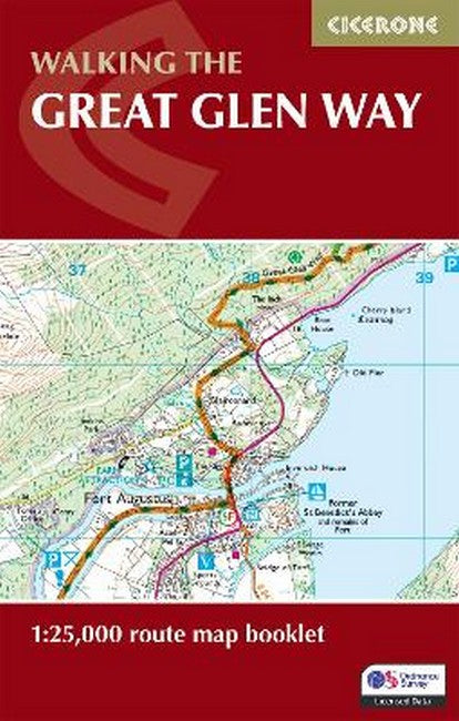 Walking the Great Glen Way Map Booklet cover
