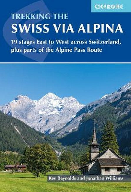 Trekking the Swiss Via Alpina cover
