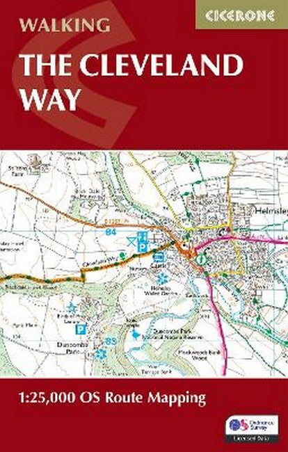 The Cleveland Way Map Booklet cover