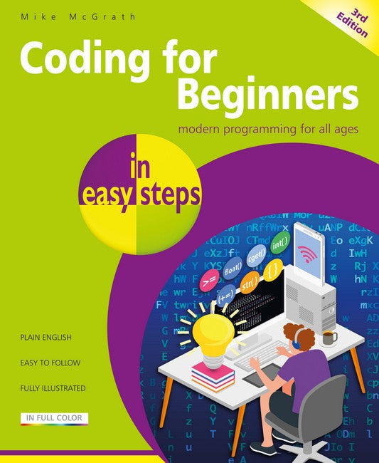Coding for Beginners in Easy Steps cover