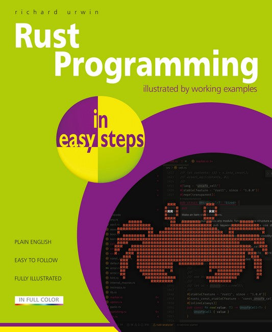 Rust Programming in easy steps cover