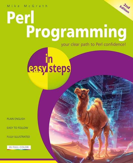 Perl Programming in easy steps cover